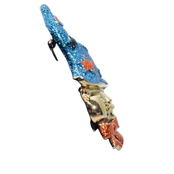 Vintage Kirks Folly Gold Tone Halloween Witch Cat Brooch (5960-1-2) - Picture 5 of 8